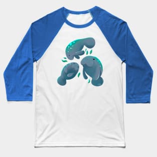 Manatee trio Baseball T-Shirt